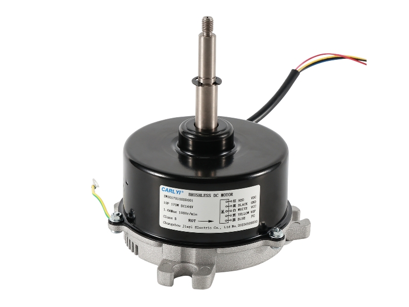 1/10HP-1/3HP Brushless DC Air Conditioner Fan Motor